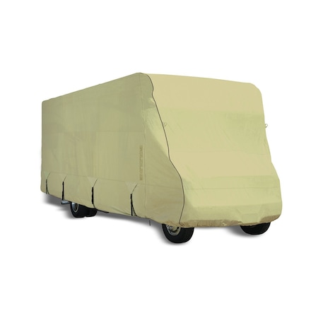 Eevelle GOLDLINE Series, Class C RV Cover, Tan Color, Fits 24-26ft Long RV GLRVC2426T